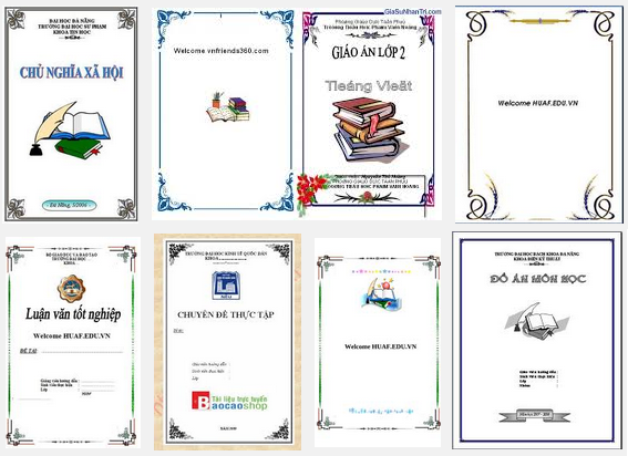 Download Tổng hợp các mẫu bìa đẹp nhất cho Microsoft Word 2003 ...