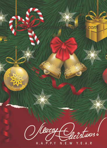 Các Mẫu Thiết Kế Thiệp Noel Đẹp | Vfo.Vn