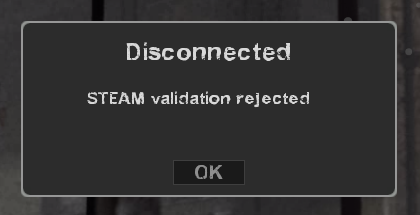 dota 2 offline steam validation rejected