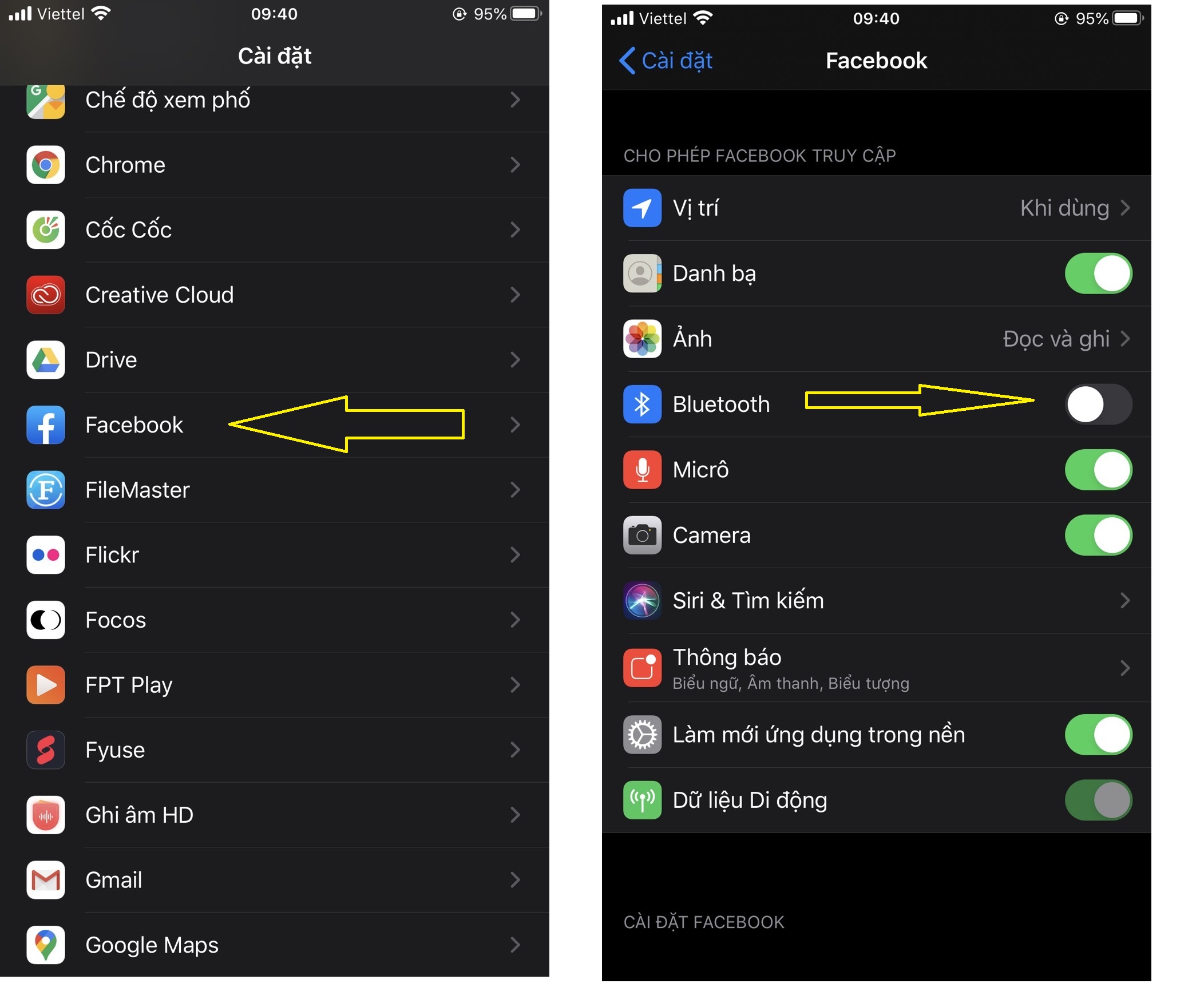 Hướng dẫn fix nóng máy khi dùng facebook trên iOS 13.3.1 mới nhất trên iPhone Vforum.vn-552401-vforum